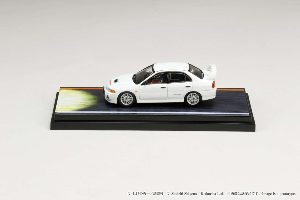 1/64 Hobby Japan Mitsubishi Lancer RS Evo IV Takumi Fujiwara & Seiji Iwaki Figures