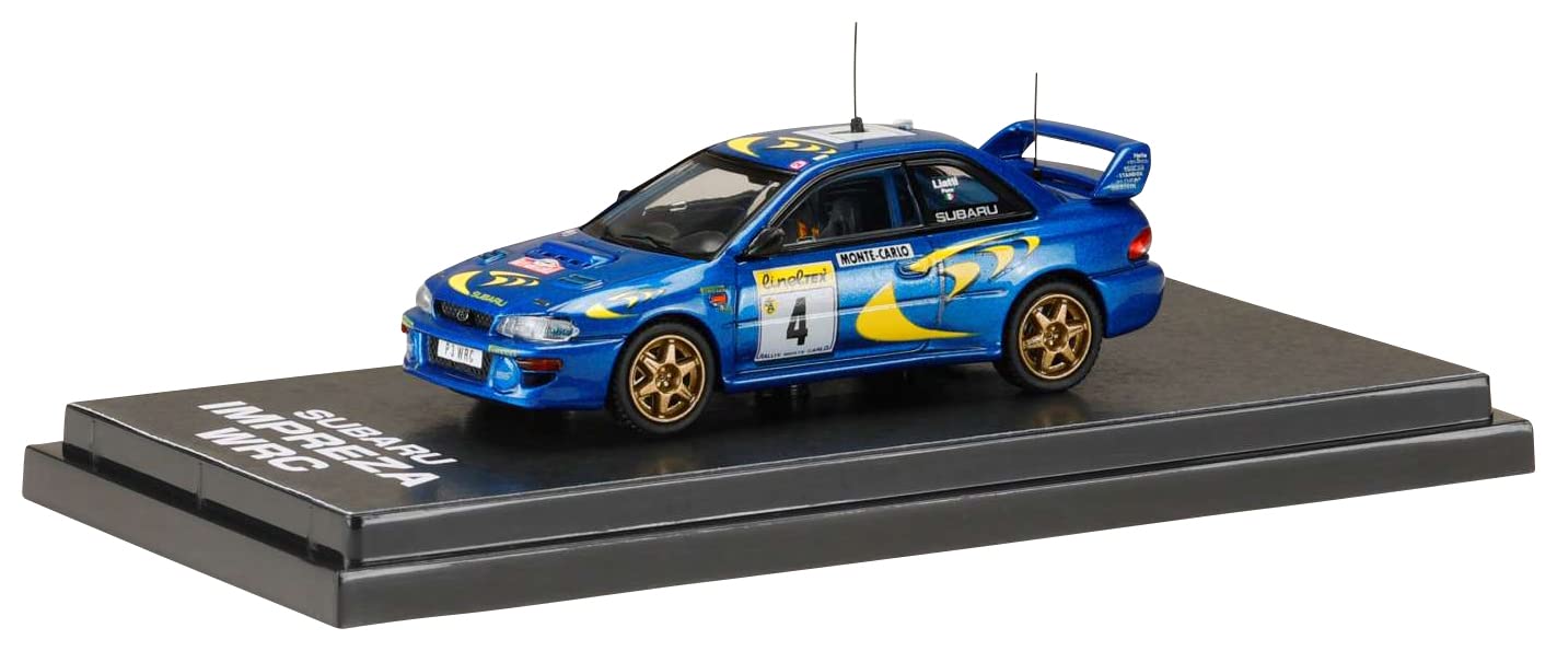 1/64 Hobby Japan Subaru Impreza Wrc 1997#4 Monte Carlo Winner
