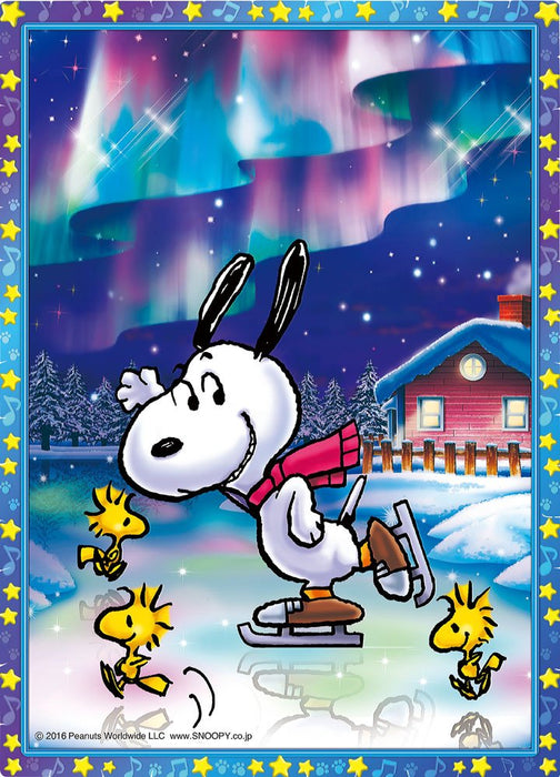 Beverly Crystal Jigsaw Puzzle Cjp-045 Peanuts Snoopy Aurora (165 Pieces) Snoopy Puzzle