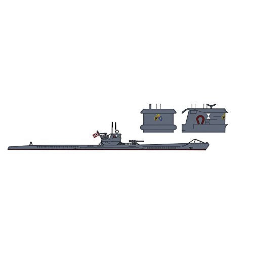 Hasegawa 1/700 Sous-marin de la marine allemande U-Boat Viic/Ixc Ace Part 2 Modèle 30040