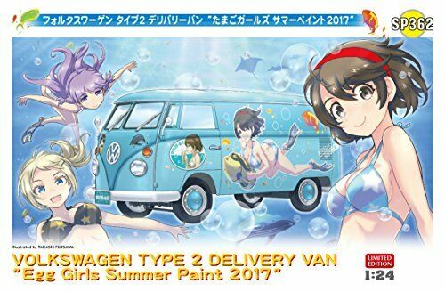 1/24 Volkswagen Type 2 Delivery Van 'egg Girls Summer Paint 2017' Maquette