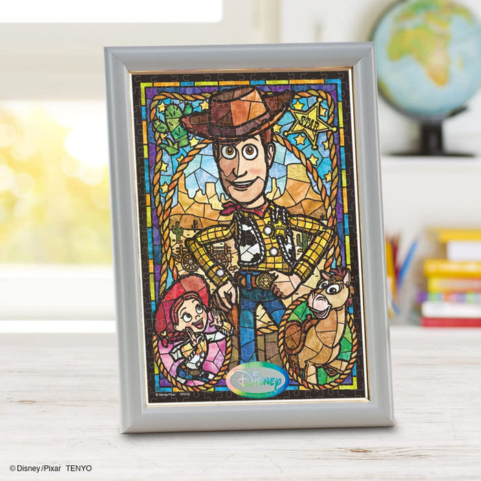 TENYO  Dsg266-976 Jigsaw Puzzle Disney Toy Story Woody  Stained Art  266 S-Pieces