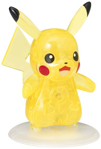 Pokémon: Crystal 3D Puzzle - Pikachu & Monster Ball (61 Pieces