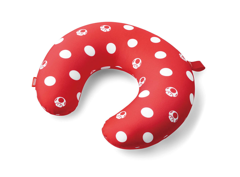 NINTENDO Super Mario Travel Reversible Neck Pillow Super Mushroom