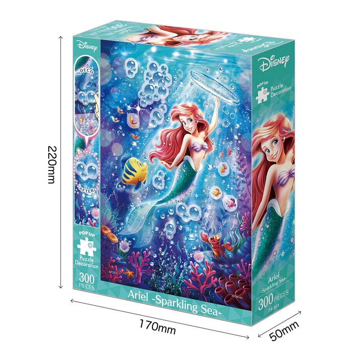 EPOCH Jigsaw Puzzle 73-301 Disney The Little Mermaid Ariel -Sparkling Sea- Decoration Puzzle 300 Pieces
