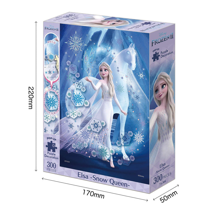 EPOCH Puzzle 73-304 Disney La Reine des neiges Ii Elsa -Reine des neiges- Puzzle de décoration 300 pièces