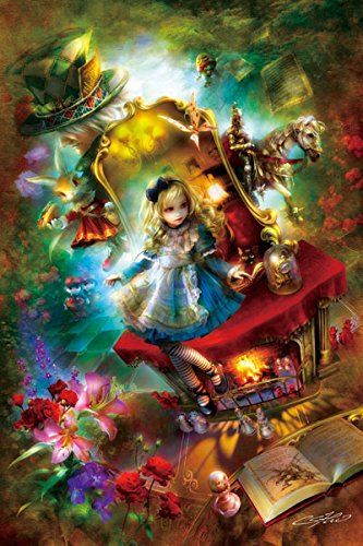 APPLEONE Jigsaw Puzzle 300-297 Alice In Wonderland 300 Pieces