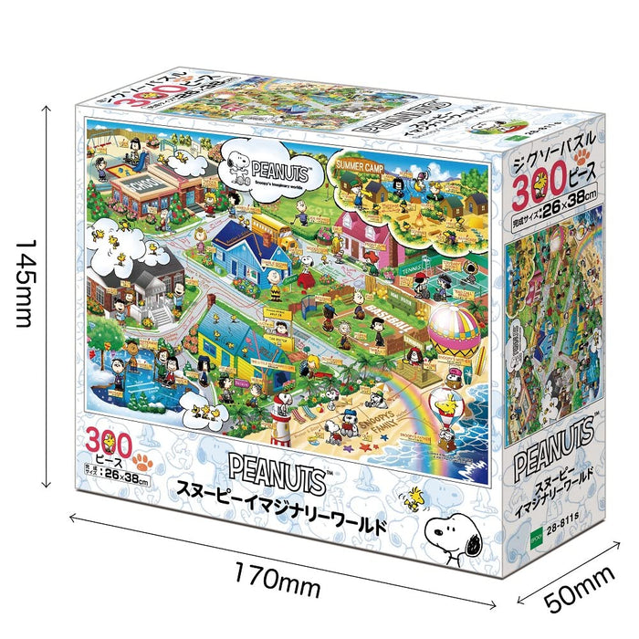 Puzzle 300 pièces Snoopy Monde Imaginaire (26 X 38 Cm)