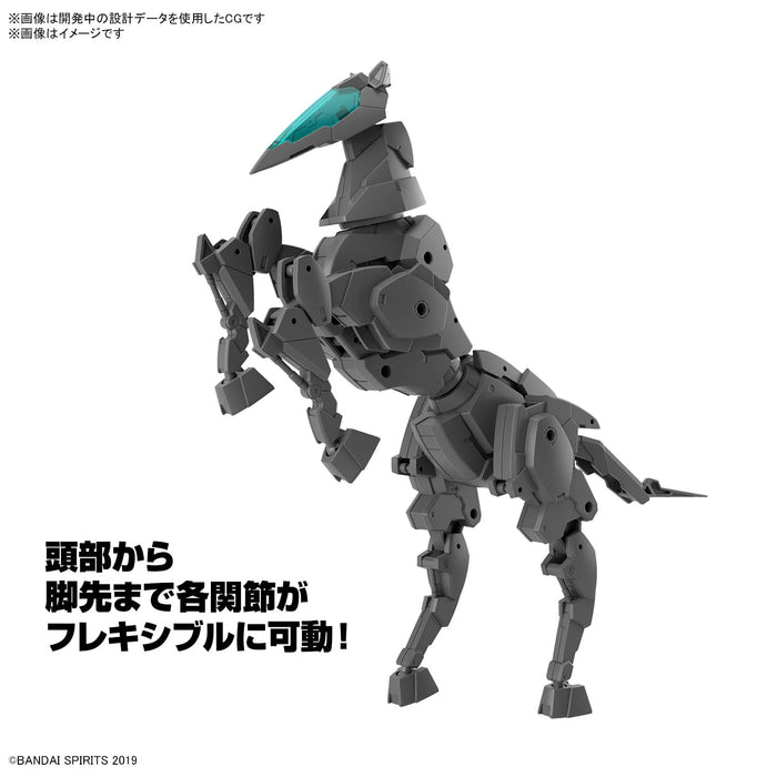 Bandai Spirits 30Mm Exa Vehicle 1/144 Dark Gray Horse Mecha Ver.