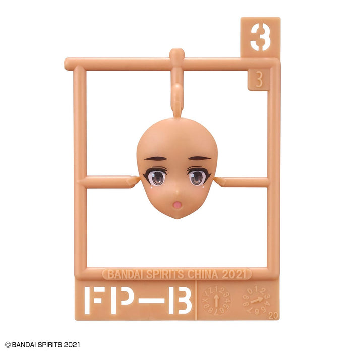 Bandai Spirits 30Ms Ensemble d'expression de pièces faciales en option 6 couleurs C Modèle en plastique - Japon