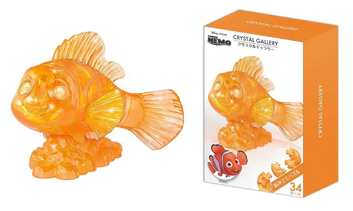 Hanayama Crystal Gallery 3D Puzzle Disney Finding Nemo 34 Pieces Japanese 3D Puzzle Figure