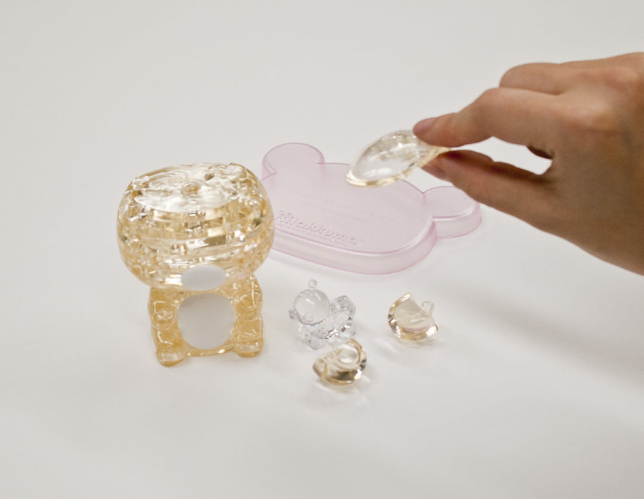 Beverly 3D Crystal Puzzle San-X Korilakkuma 37 Pieces Japanese Crystal 3D Puzzles