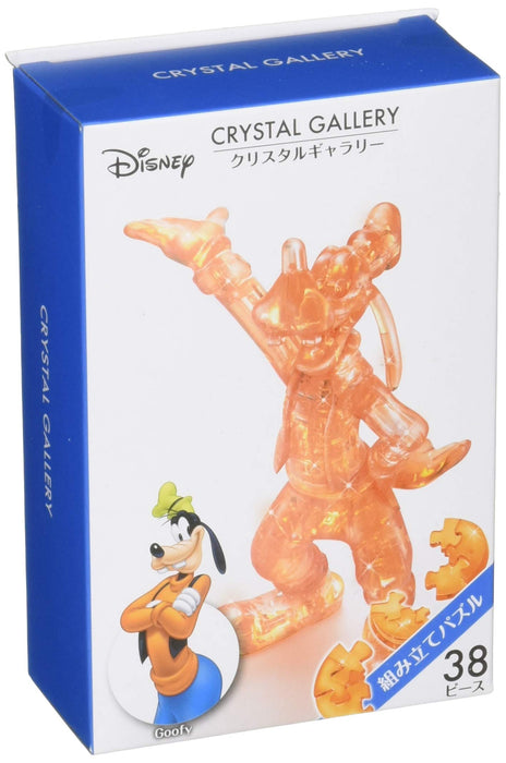 Hanayama Crystal Gallery Puzzle 3D Disney Dingo 38 pièces Japonais Puzzle 3D Figure