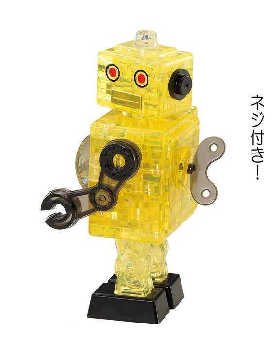 BEVERLY Crystal Puzzle 3D 50201 Robot Jaune
