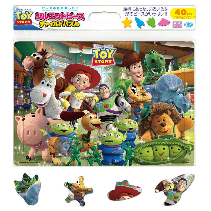 TENYO Jigsaw Puzzle Disney Toy Story 40 Pieces Child Puzzle