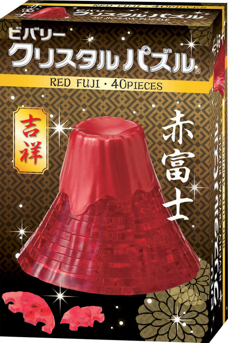BEVERLY Crystal Puzzle 3D 50206 Mont Fuji Rouge