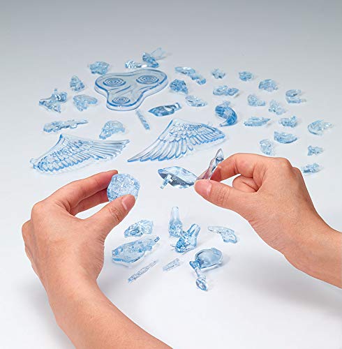 Beverly Crystal Puzzle Licorne Bleu 43 pièces 50246 Puzzle 3D Puzzle Licorne