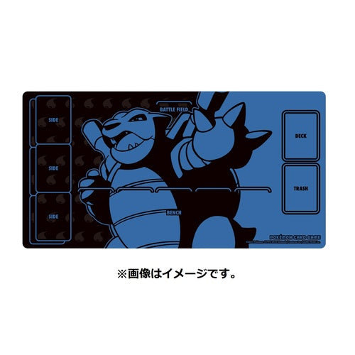 Pokemon Card Game Rubber Play Mat Blastoise Pokemon Card Game Rubber Play Mat Blastoise