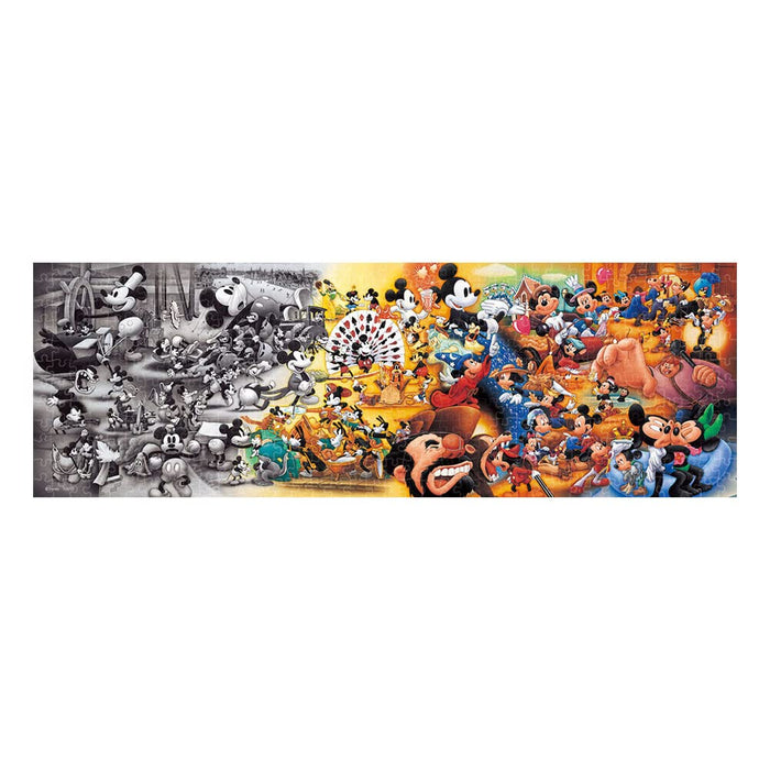 TENYO  Dg456-724 Jigsaw Puzzle Disney Mickey & Friends Famous Scenes Through The Years  456 S-Pieces