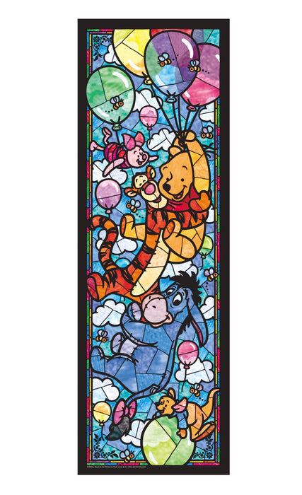 Tenyo 456pc Winnie Pooh Stained Glass Puzzle (18.5x55.5cm)