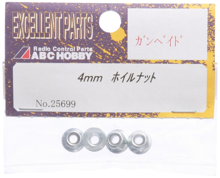 4 mm Radmutter 25699