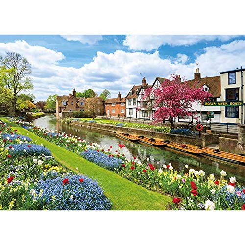 APPLEONE 500-282 Puzzle Landschaft von Canterbury 500 Teile