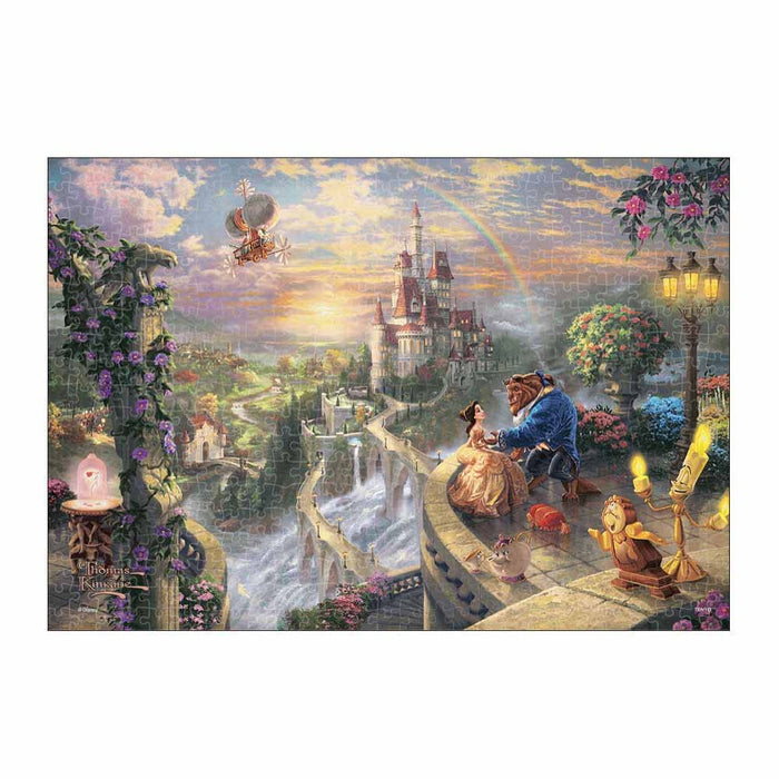 Tenyo 500 Piece Jigsaw Puzzle Disney Beauty And The Beast Japan Falling In Love 25X36Cm