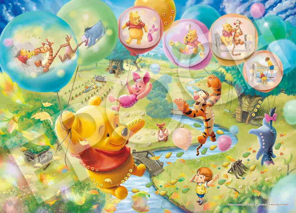 EPOCH 74-204 Puzzle Disney Série Histoire Émotionnelle Winnie L'ourson Décoration Puzzle 500 Pièces