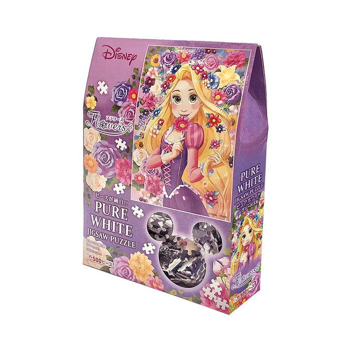 TENYO Dpg500-674 Puzzle Disney Tangled Rapunzel Gift Of Flowers Pure White 500 S-Teile
