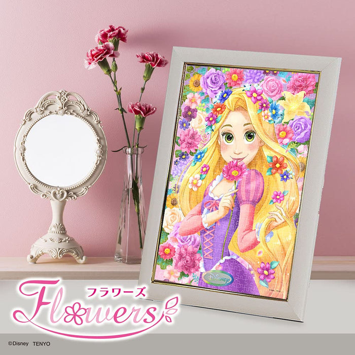 TENYO Dpg500-674 Puzzle Disney Tangled Rapunzel Gift Of Flowers Pure White 500 S-Teile