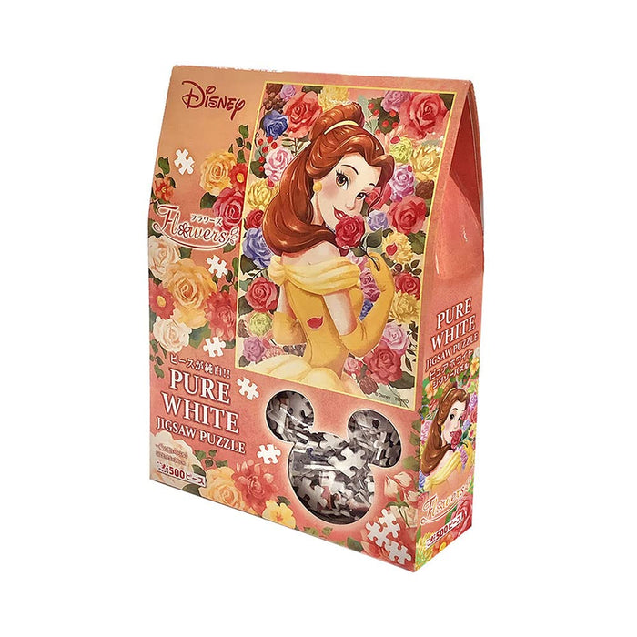 TENYO  Dpg500-675 Jigsaw Puzzle Disney Beauty And The Beast Belle  Pure White  500 S-Pieces