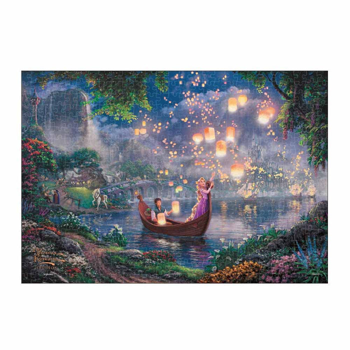 Tenyo 500 Piece Jigsaw Puzzle Disney Tangled Japan Gyutto Series Stained Art 25X36Cm