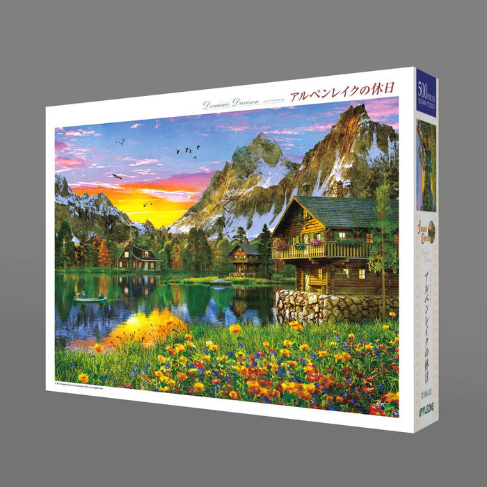 APPLEONE Puzzle 500-247 Dominic Davison Alpensee 500 Teile
