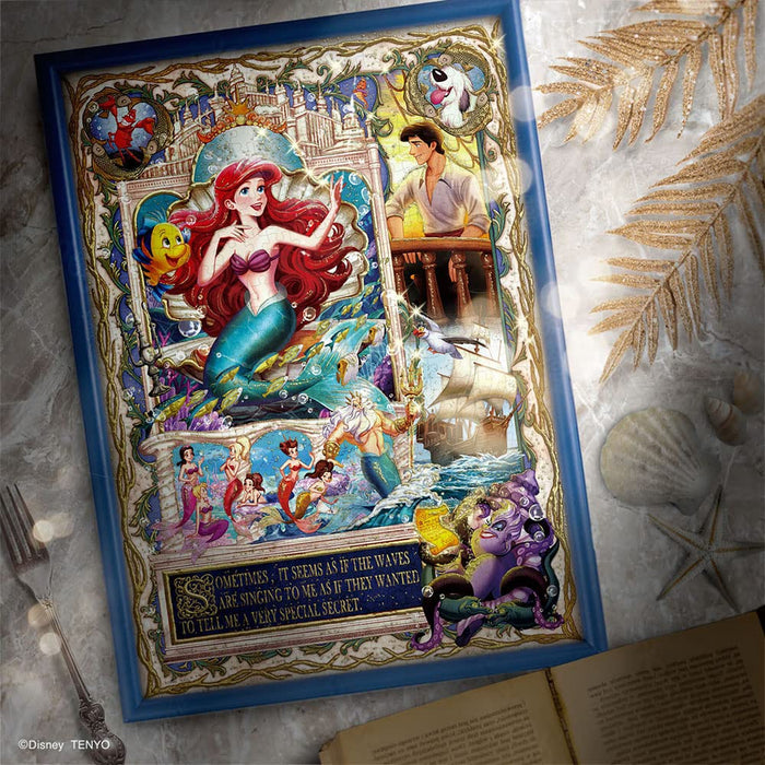 TENYO D500-670 Puzzle Disney Die kleine Meerjungfrau Special Secret 500 Teile