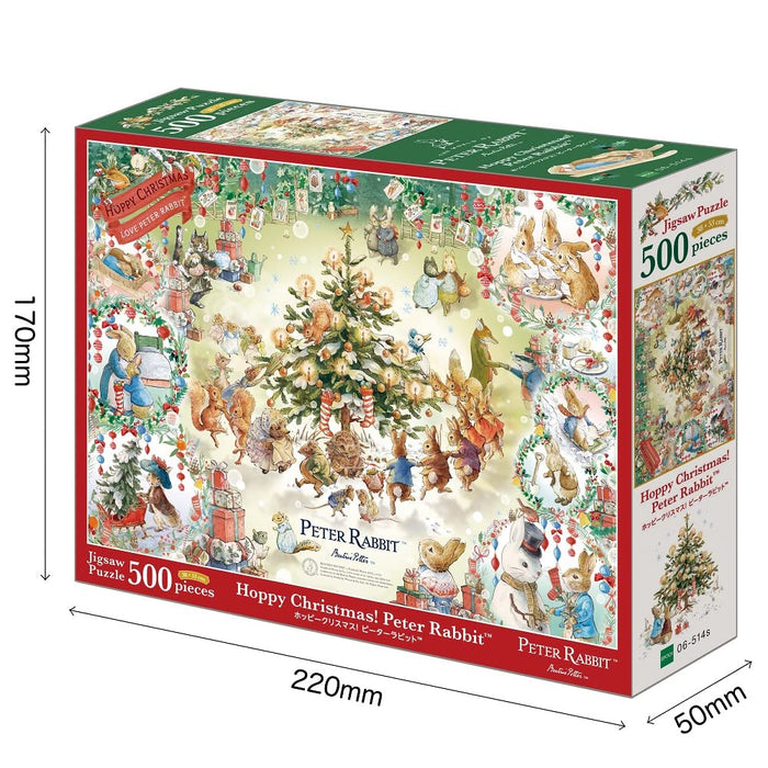 Puzzle 500 pièces Pierre Lapin Joyeux Noël ! Pierre Lapin™ (38X53Cm)