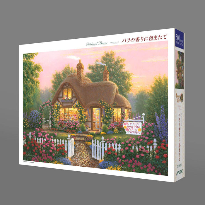 APPLEONE Jigsaw Puzzle 500-251 Richard Bums Rose Petol Shoppe 500 Pieces