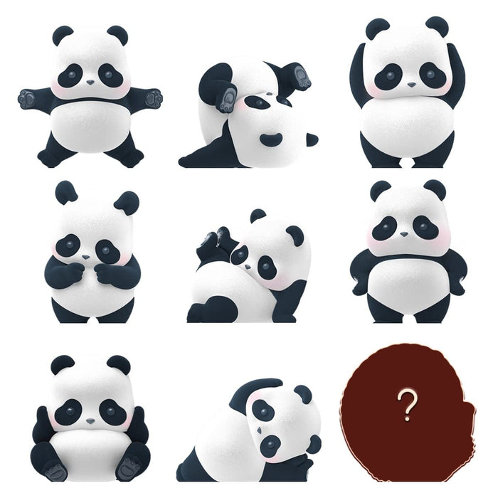 52Toys Blindbox Panda Roll Nichijou Series Vol.2 Pvc Abs Trading Figures Box Of 8