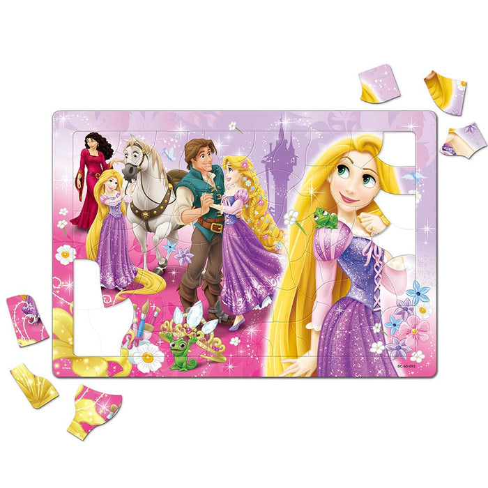TENYO Puzzle Disney Tangled Dreaming Rapunzel 60 Teile Kinderpuzzle