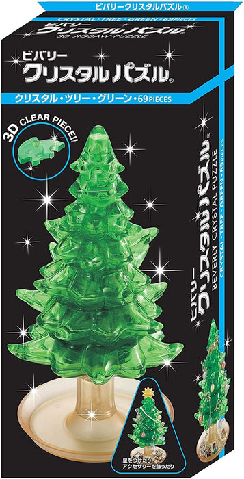 Beverly Crystal 3D Puzzle 50211 Crystal Tree Green 3D Christmas Trees Puzzle