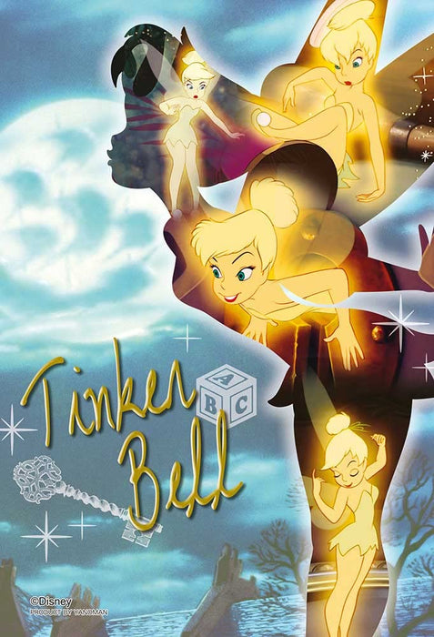 Puzzle 70 Pièces Disney Silhouette Memory-Tinker Bell- [Prism Art Petit] (10X14.7Cm)