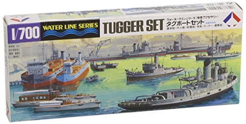 1/700 Water Line Series Tugger Set Plastic Model Kit - Japan Figure