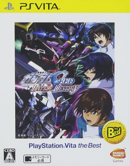 Bandai Namco #Gundam Seed Battle Destiny Playstation Vita The Best Psvita - Used Japan Figure 4560467041863