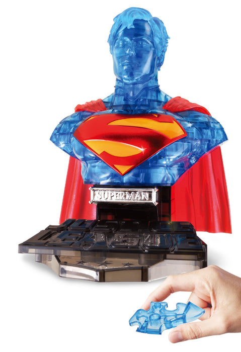 Beverly Car Puzzle 3D Cp3-017 Superman Clear (72 Pieces) 3D Superman Puzzle Toys