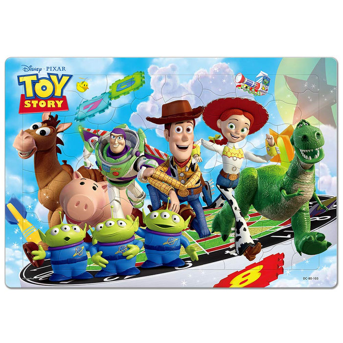 TENYO Jigsaw Puzzle Disney Toy Story Jumping Toys 80 Pieces Child Puzzle