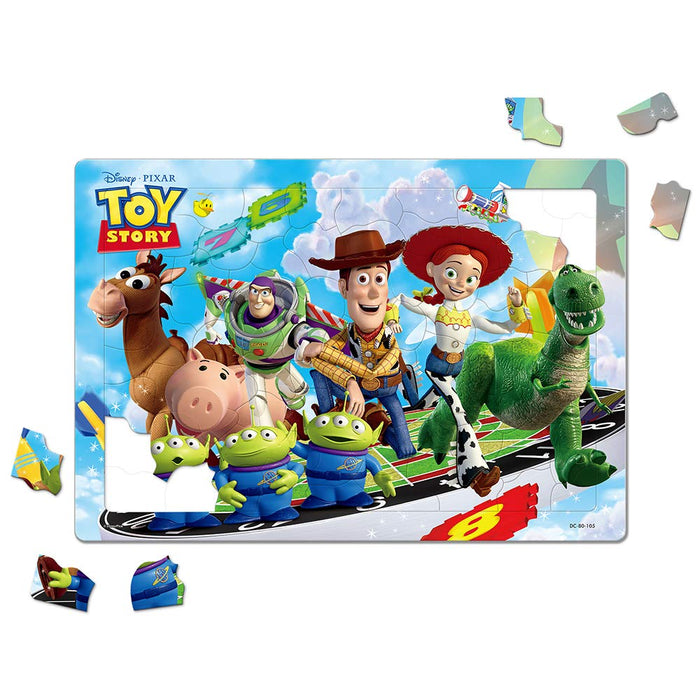 TENYO Puzzle Disney Toy Story Jumping Toys 80 Teile Kinderpuzzle