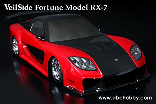 ABC Hobby 1/10 01 Super Body Veilside Fortune Model Rx-7 Unlackierter klarer Körper 66143