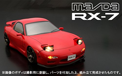 ABC Hobby 1/10 Elektro-Tourenwagen Karosserie Anfini Rx-7 (fd3s früher Typ) unlackiert, transparente Karosserie 66157