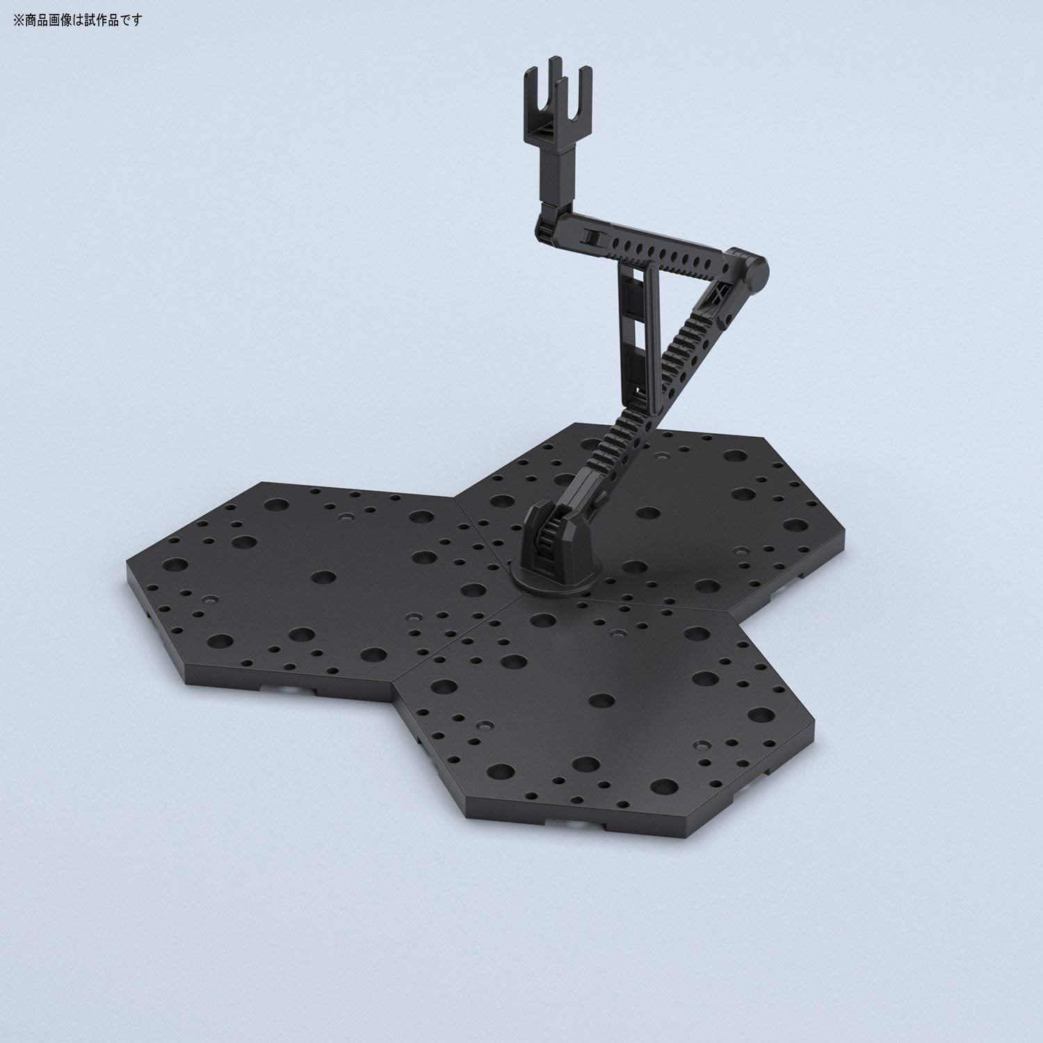 BANDAI Action Base 4 Black For 1/100 Scale Kit- Japan Figure Store - #1 Bring To You The Best Japanese Goods