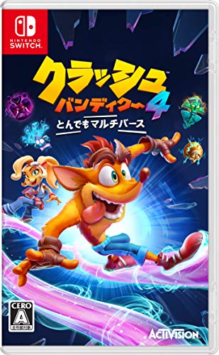 Activision Crash Bandicoot 4: It'S About Time Nintendo Switch - New Japan Figure 4573511050049