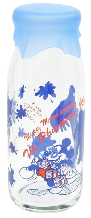 Aderia Japan Disney Vintage Milk Bottle The Phantom Blot 200Ml 1633
